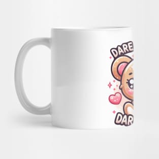 Cherished Dreams: Kawaii Bear's Love Manifesto Mug